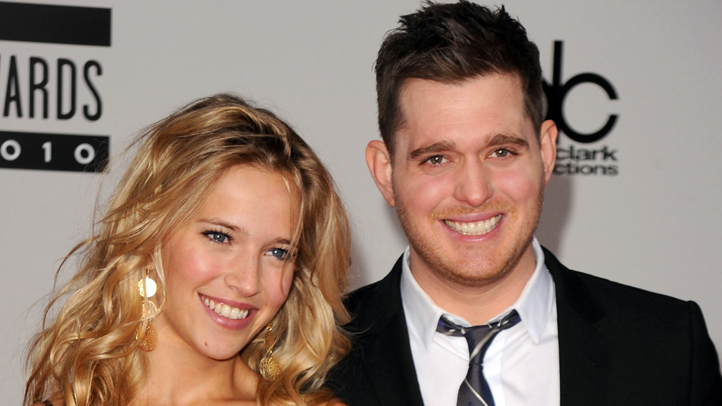 Michael Buble and Luisana Lopilato