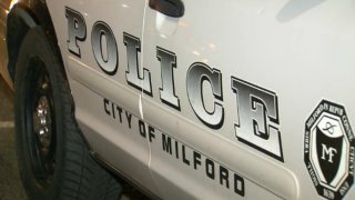 Milford police cruiser