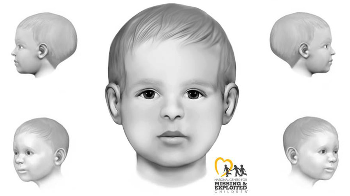 On May 4, 2004, the remains of a little boy were discovered in a wooded area near a hiking trail southeast of Rancho Bernardo Community Park. The boy was between two-and-a-half and three-and-a-half years old. His remains were discovered by hikers inside a green duffle bag. Investigators believe he had been dead for at least a year prior to the discovery of his remains. On Jan. 15, 2019, the National Center for Missing and Exploited Children released facial reconstruction images of what the little boy may have looked like in hopes of tracking down leads on this cold case. Anyone with information can call the NCMEC at (800) 843-5678 or the San Diego Police Department at (619) 531-2293.