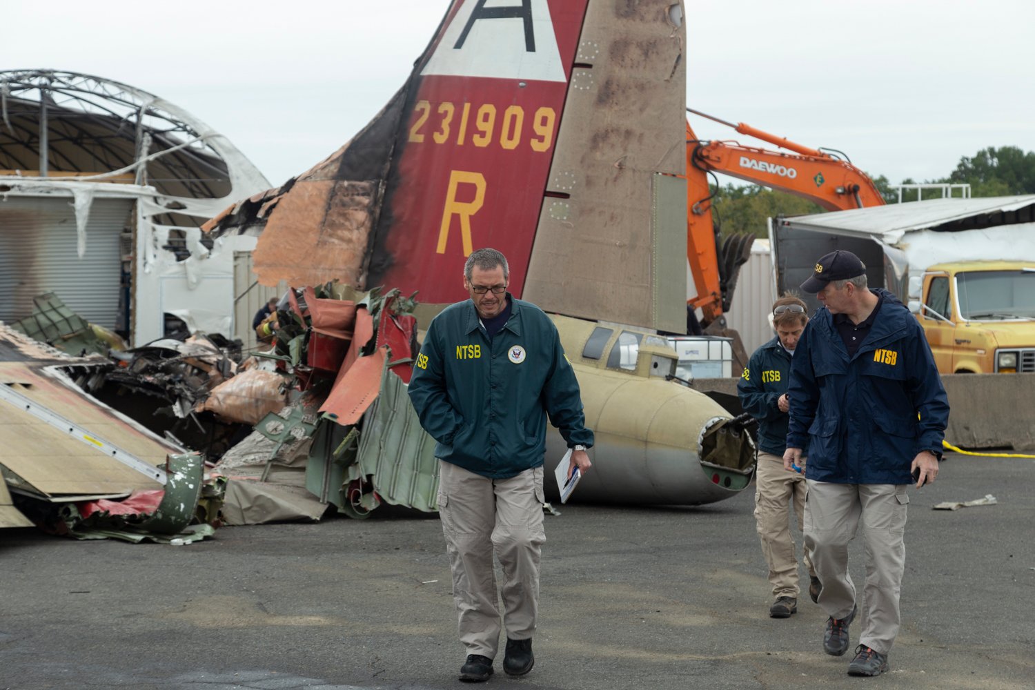 NTSB Investigation Begins Into B-17 Plane Crash At Bradley Airport That ...