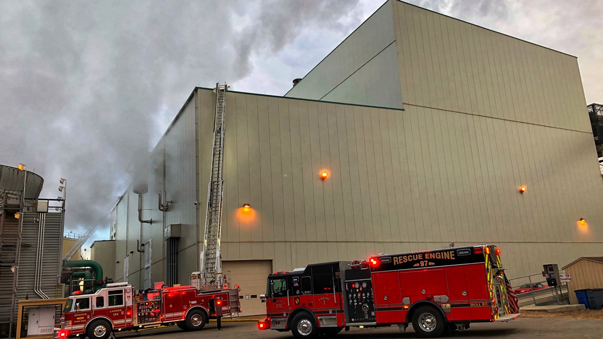Fire Breaks Out in Plainfield Energy Plant NBC Connecticut