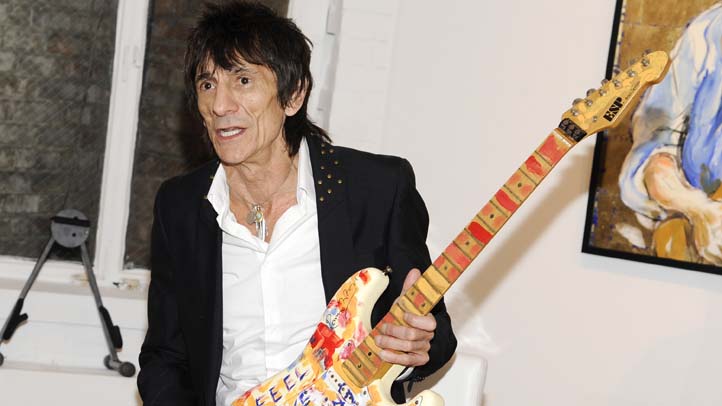 Ronnie Wood Art Exibition