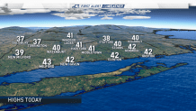 saturday high temps 110919