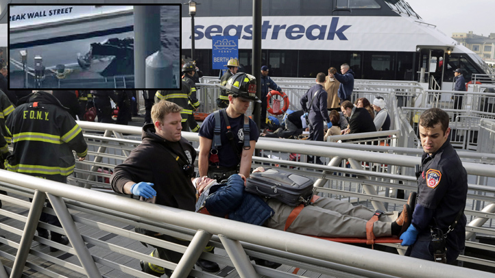 seastreak inset damage ferry crash