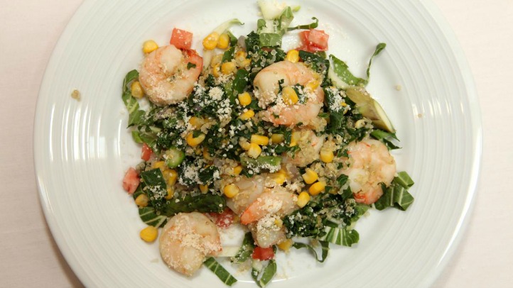 shrimp and quinoa