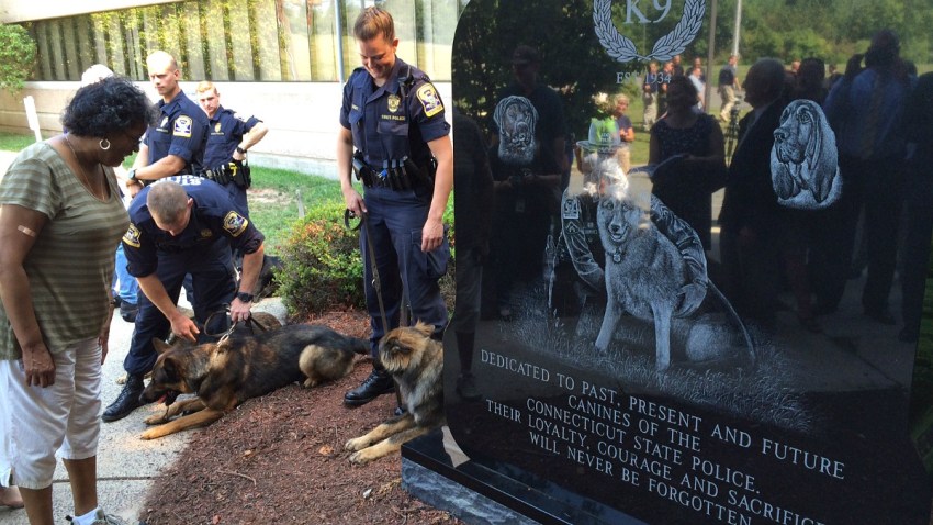 state police k9 memorial