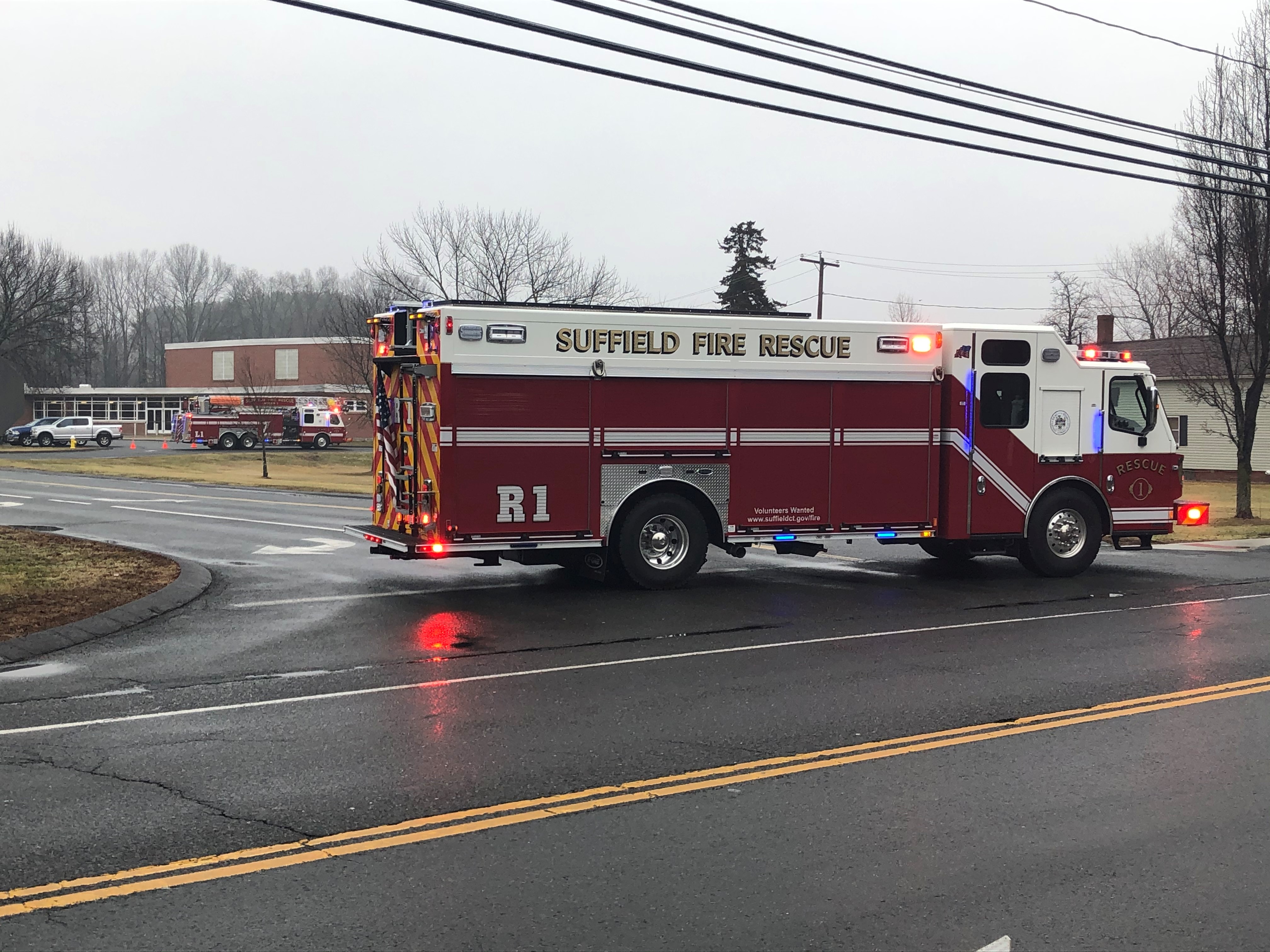 Possible Hazmat Incident at Suffield Middle School Resolved – NBC ...