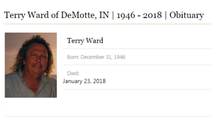 terry ward obit