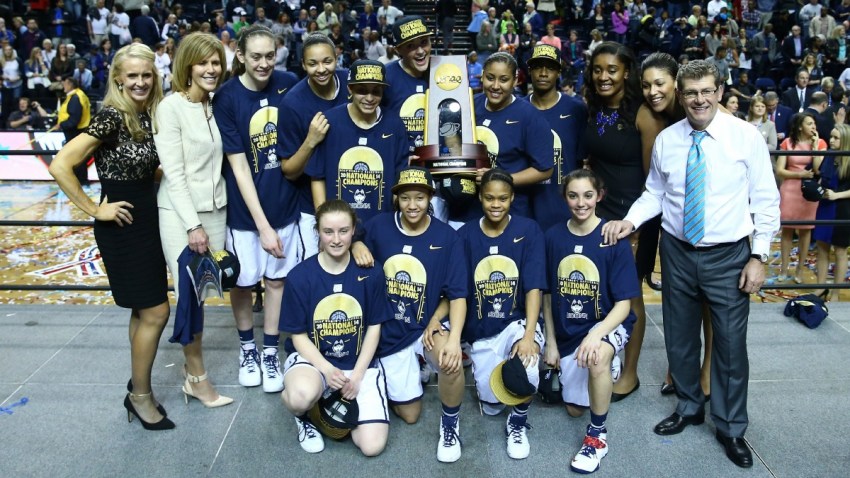 uconn women huskies trophy