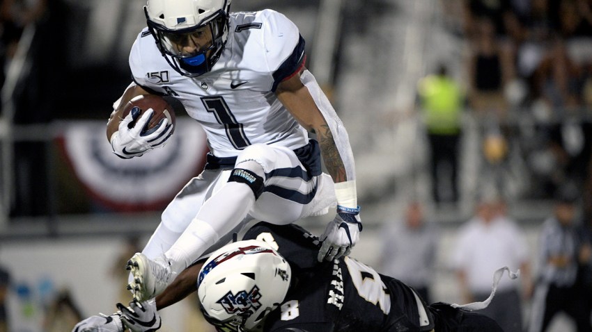 APTOPIX UConn UCF Football