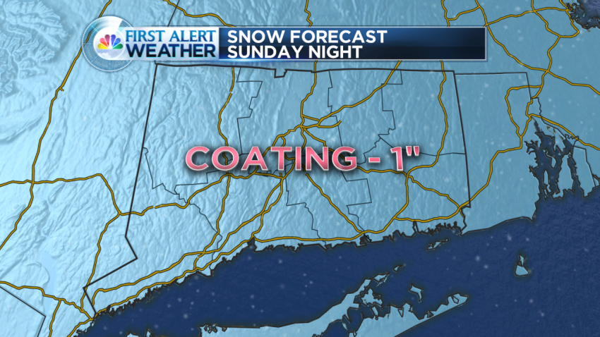 updated sunday snow map