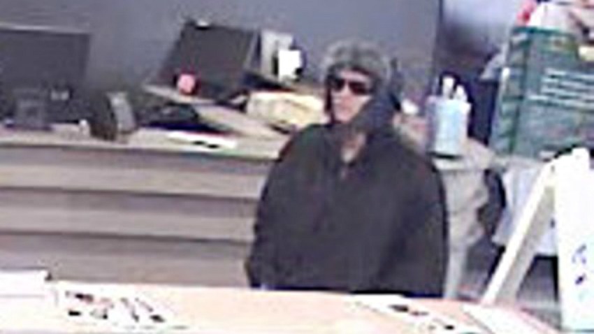 vernon bank robbery female suspect