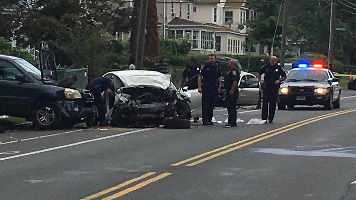 Police Investigate After Car Crashes Into Parked Vehicle in Hartford NBC Connecticut