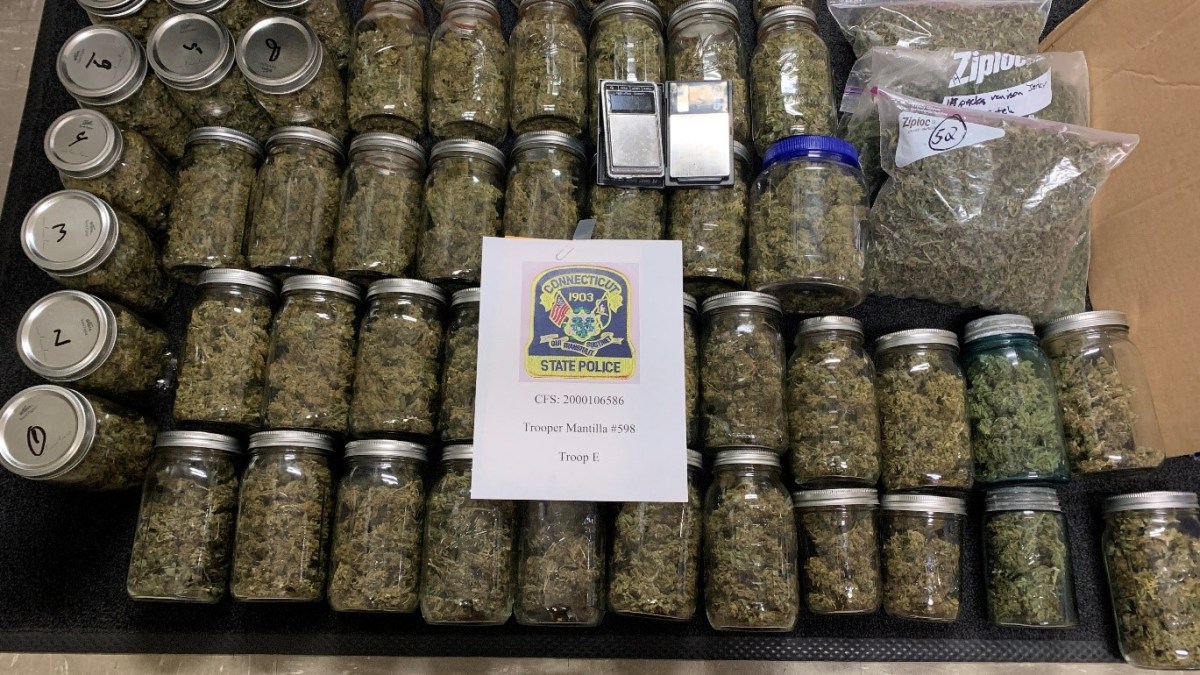 2 Arrested in Voluntown After Police Seize Over 24,000 Grams of Marijuana NBC Connecticut