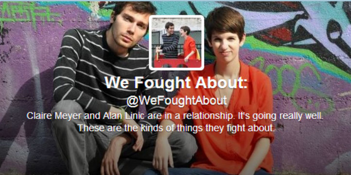 we fought about twitter