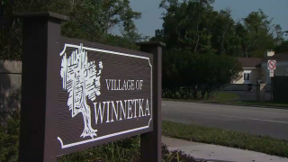 web - village of winnetka sign