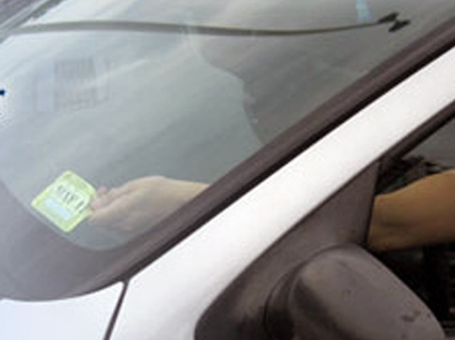 windshield-sticker