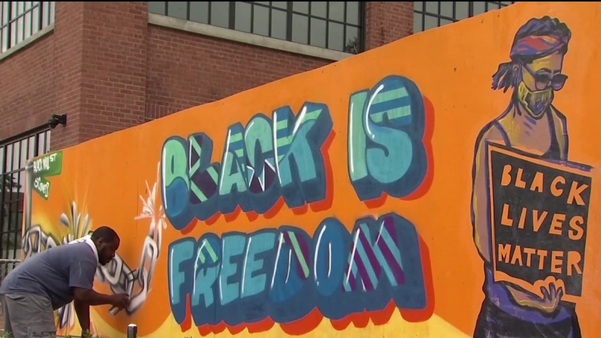 Community mural in hartford unveiled nbc connecticut