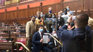 Lawmakers after vote on police accountability bill