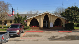 The Jacinto Nursing and Rehabilitation Center in Houston, where at least 12 residents were infected with COVID-19 and one died.