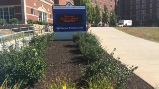 Classes began at Central Connecticut State University on Wednesday.