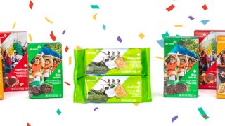 Girl Scouts Toast-Yay cookie