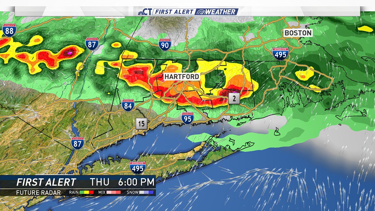 Severe Storms for Thursday – NBC Connecticut