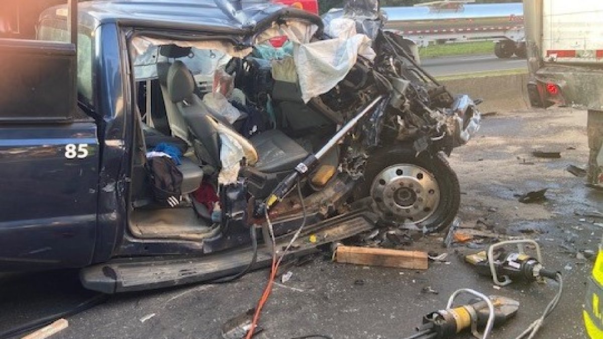 Driver Injured After Crashing Into Back of Tractor-Trailer on I-95 in ...