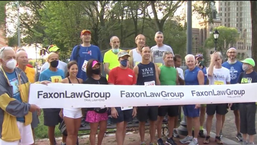 Running Group Competes in Virtual ‘Faxon Law New Haven Road Race'