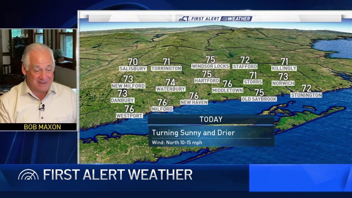 Morning Forecast for Sept. 11 NBC Connecticut