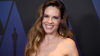 In this Nov. 18, 2018, file photo, Hilary Swank attends the Academy of Motion Picture Arts and Sciences' 10th annual Governors Awards at The Ray Dolby Ballroom at Hollywood & Highland Center in Hollywood, California.