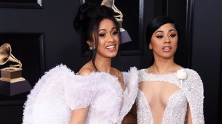 Cardi B y su hermana Hennessy Carolina