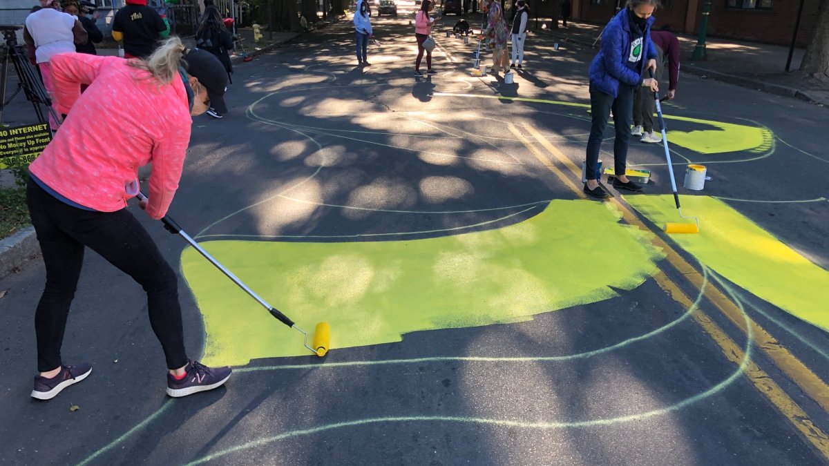 Artists Paint Murals in New Haven to Raise Awareness for Black Lives