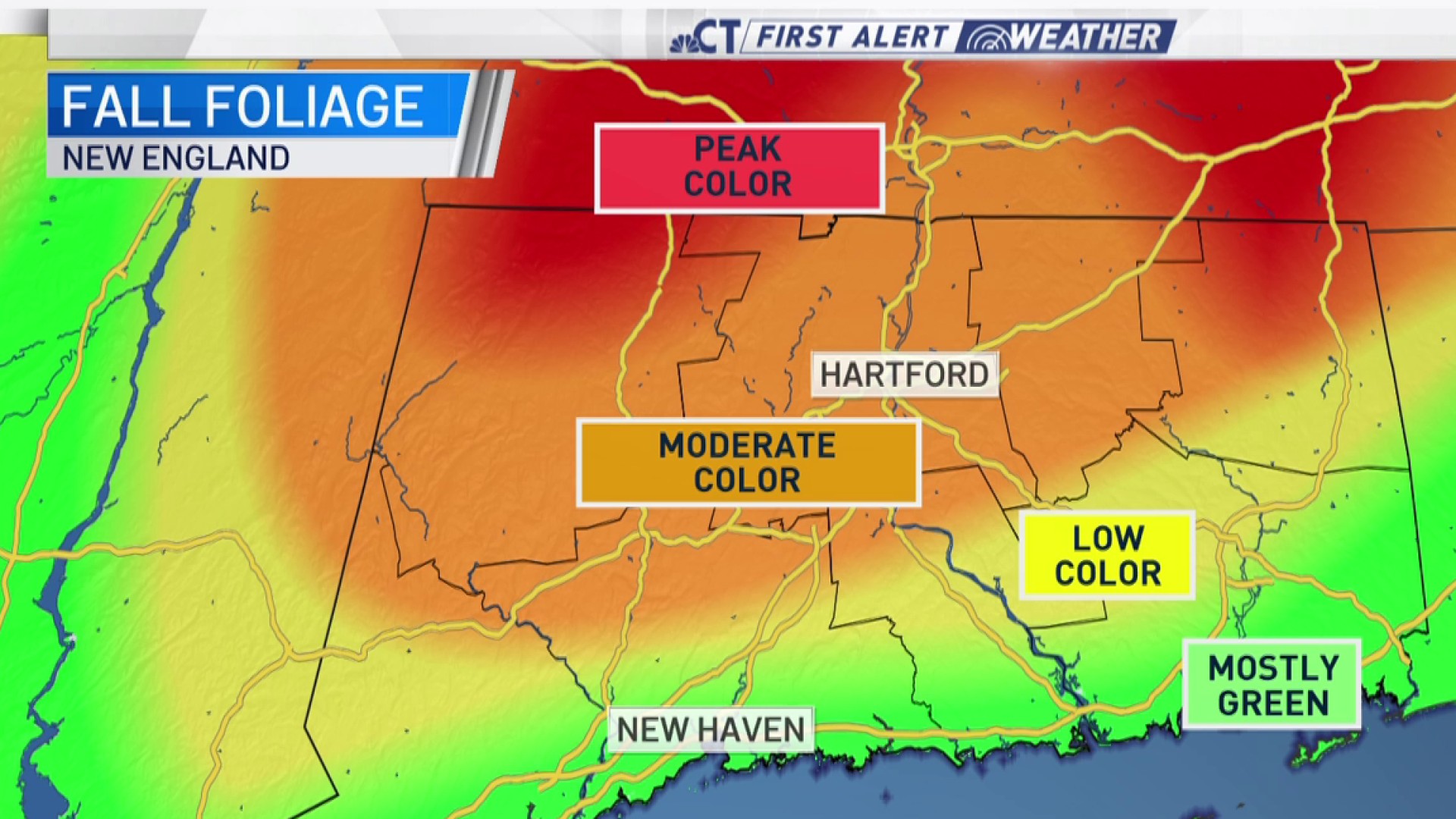 Your Weekend Fall Foliage Forecast NBC Connecticut