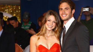 In this Sept. 17, 2016, file photo, actors Melissa Benoist and Blake Jenner attend the "The Edge of Seventeen" premiere held at Roy Thomson Hall during the Toronto International Film Festival in Toronto, Canada.