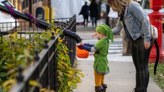 Halloween Celebrated In New York City Amid Coronavirus Pandemic