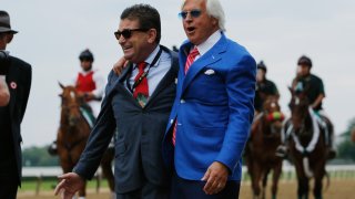 Jimmy Barnes and Bob Baffert