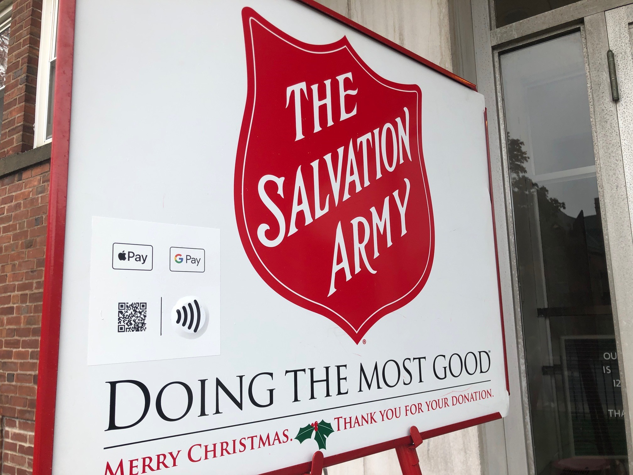 Charitable Organizations Develop New Ways To Allow People To Give NBC   SALVATION ARMY STILL 2 