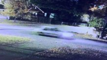 The suspect car involved in the Oct. 22 hit-and-run.