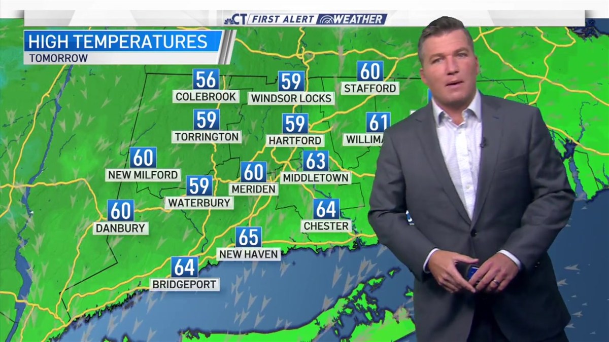 Evening Forecast For October 12 NBC Connecticut