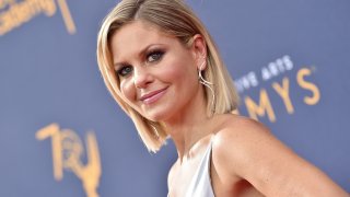 file photo, Candace Cameron Bure attends the 2018 Creative Arts Emmy Awards at Microsoft Theater in Los Angeles.