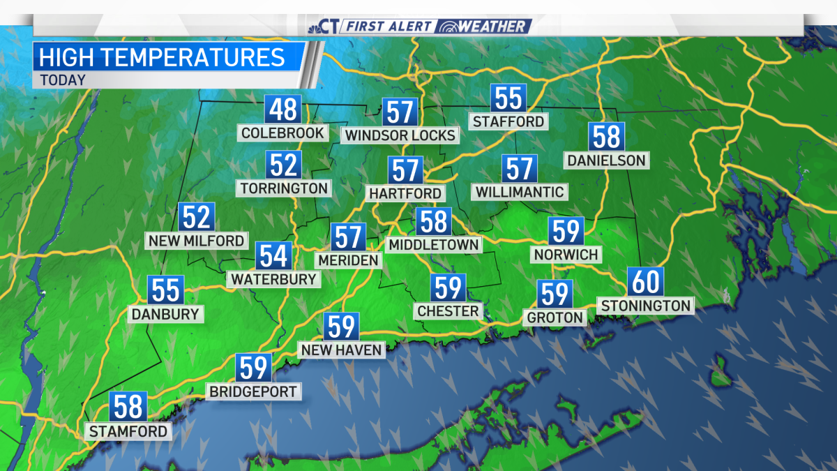 A Mild Start to the Weekend, Cooling for Sunday – NBC Connecticut