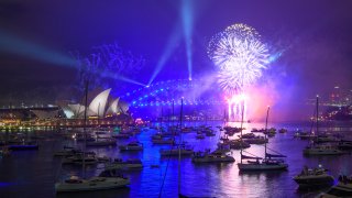 Australians Celebrate New Year's Eve 2020