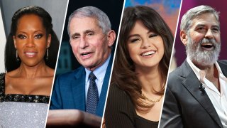 From left: Actor Regina King, Dr. Anthony Fauci, singer Selena Gomez and actor George Clooney are four of People Magazine's "2020 People of the Year."