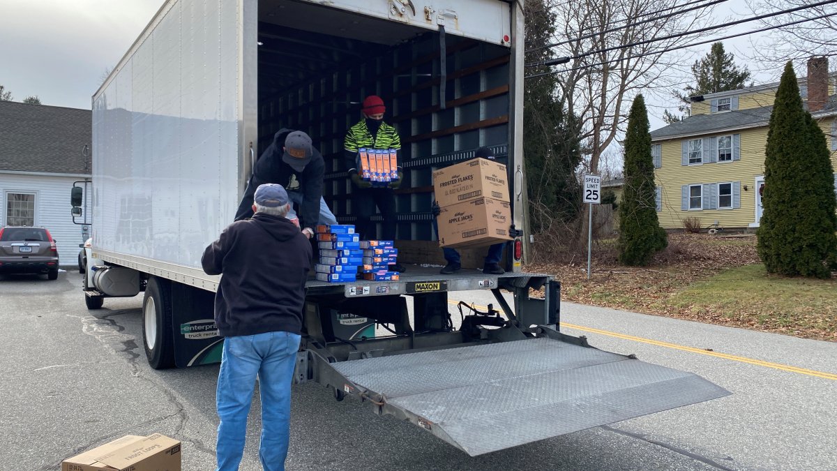 Griswold Receives Food Donation From Mystic Business Owner NBC