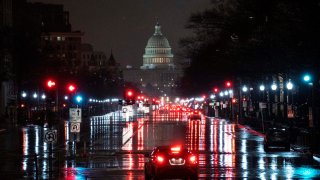 Photo taken on Jan. 1, 2021 shows the U.S. Capitol Hill building in Washington, D.C.,