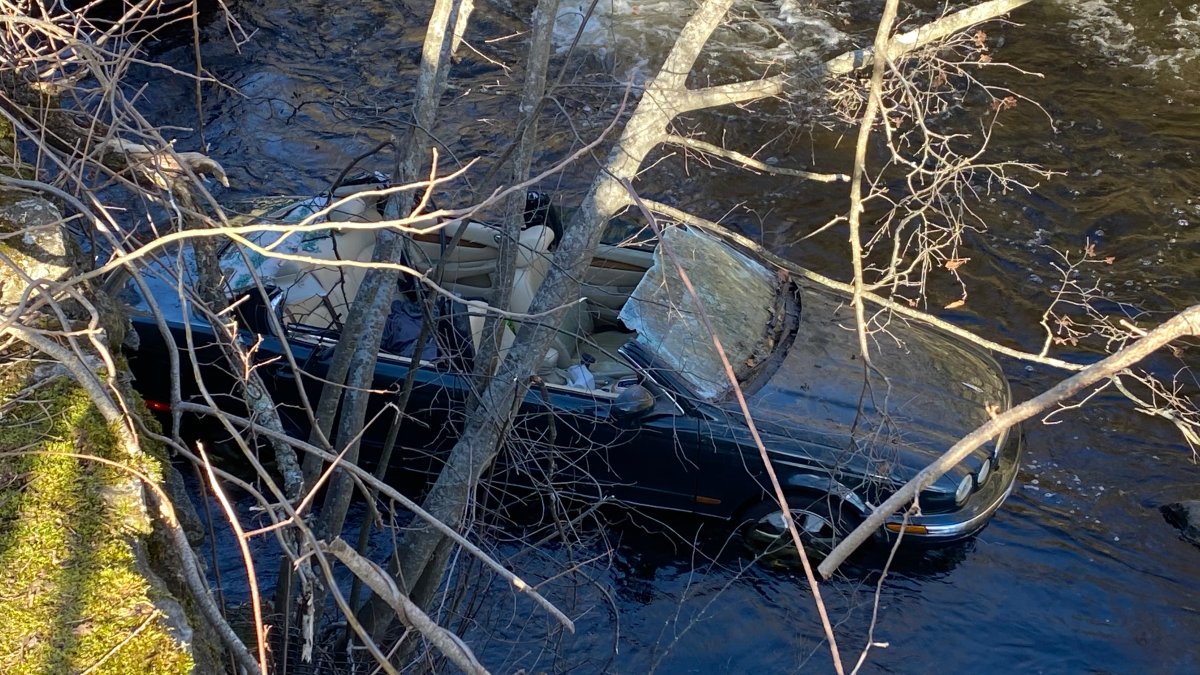 Man Rescued After Car Crashes Into River in Danielson Officials NBC