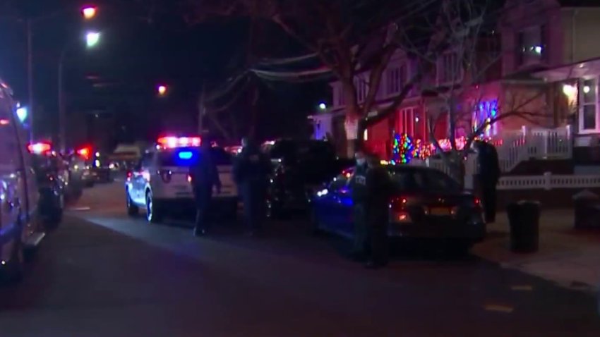 Police outside home