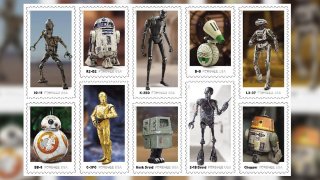 The US Postal Service will release new "Star Wars" stamps in 2021