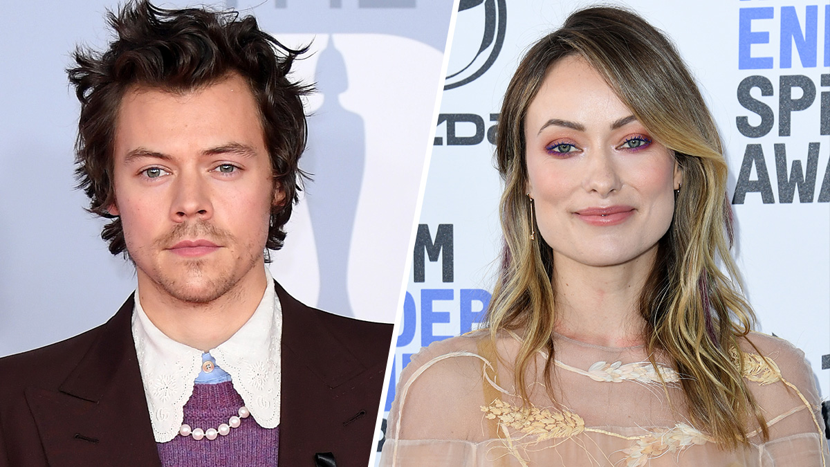 Harry Styles and Olivia Wilde Seem to Confirm Romance While Holding